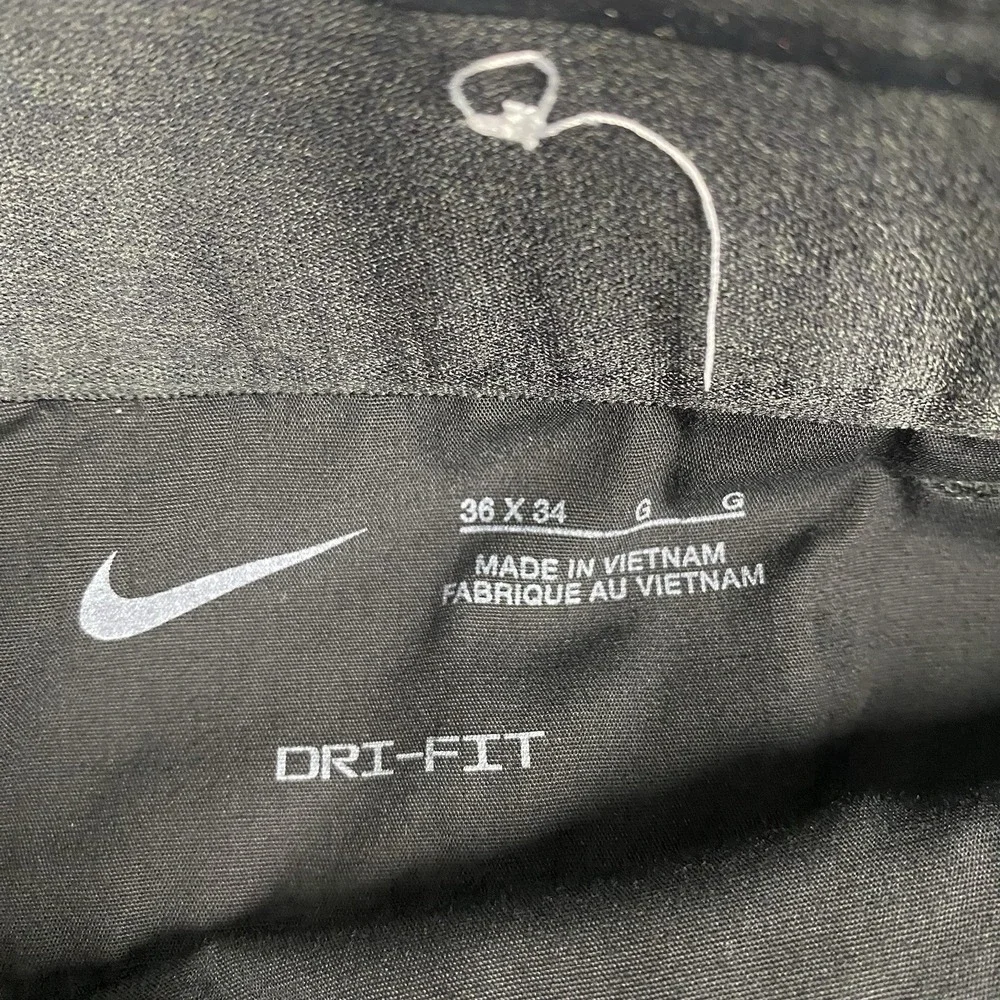 Nike Dri-FIT Victory Flat Front Straight Leg Golf Pants‎ Mens 36x31 Black